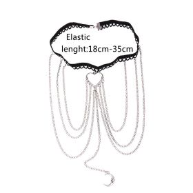 Casual Beach Love Moon Leg Ring Body Chain
