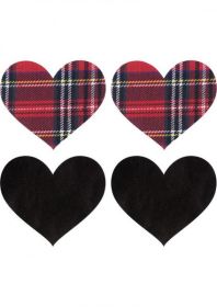 Peekaboos Pasties School Girl Hearts