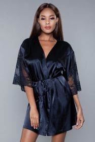1965 Grace Robe (Color: black, size: 2X)