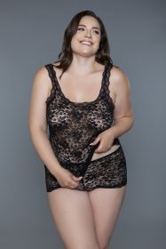 2237 Melina Set (Color: black, size: S)