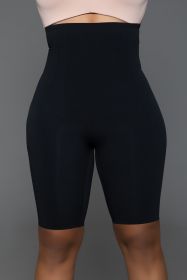 2349 Shape Sculpting Shaper Shorts (Color: black, size: L/XL)
