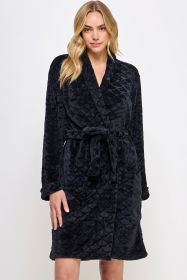 2490 Ariel Robe (Color: black, size: S/M)