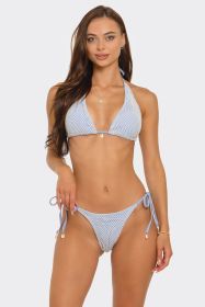 2527 Allegra Bikini Set (Color: Blue, size: S)