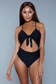1983 Delaney Swimsuit (Color: black, size: S)