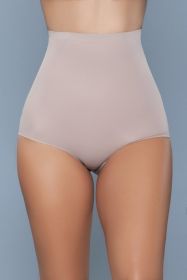 2002 Waist Your Time Shaping Brief (Color: Nude, size: S/M)