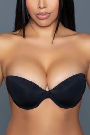 2307 Strapless Bra Adhesive (Color: black, size: A)