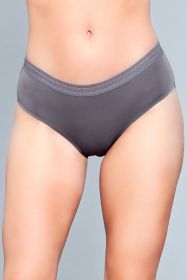 1848 Roxy Panty (Color: Grey, size: XL)