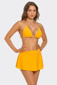 2538 Millie Bikini Set (Color: Yellow, size: L)
