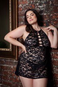 2253P Rue Chemise (Color: black, size: 1X)