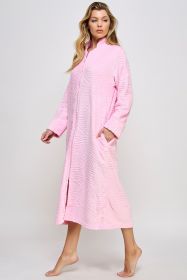 2489 Sabrina Robe (Color: Pink, size: S/M)