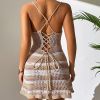 Summer Backless Dress Sexy Bikini Vacation Style Swimwear Cover-ups