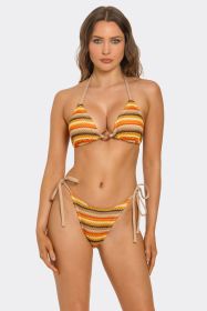2713 Sunset Sorbet Bikini (Color: Multicolor, size: M)