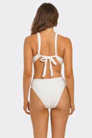2783 Moonlit Monokini (Color: White, size: L)