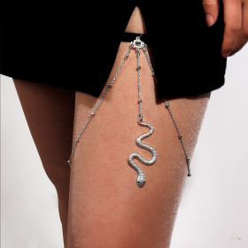 Thigh Chains for Women Gold Snake Leg Chain Boho Women's Body Chains (Color: Color 5)